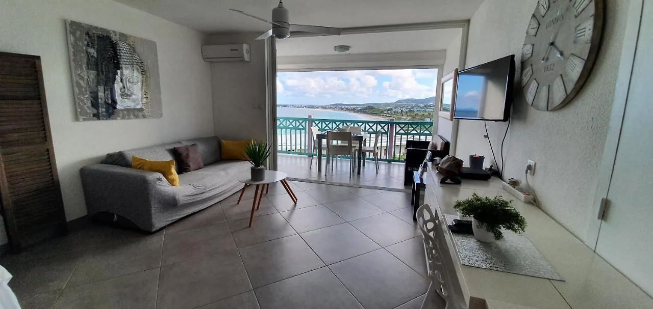 Un Petit Coin De Paradis - Ocean View Orient Bay - St Barthelemy Cul de Sac